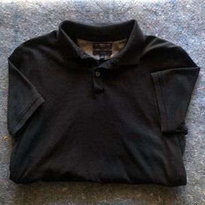Banana Republic Black Polo Cause: YOLO